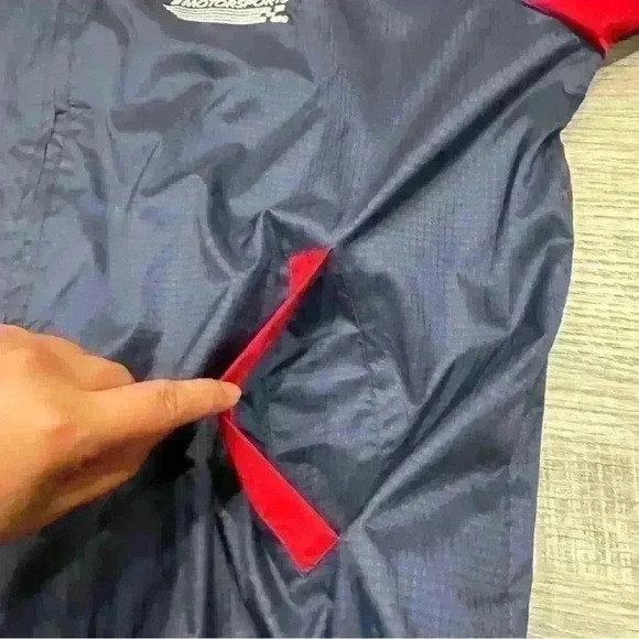 Vintage Chase Authentics Medium Jeff Gordon Nascar Windbreaker Jacket - Picture 7 of 16